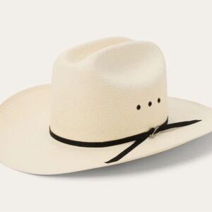 Stetson 10X Spartan 81 BK Eye Straw Hat ~
